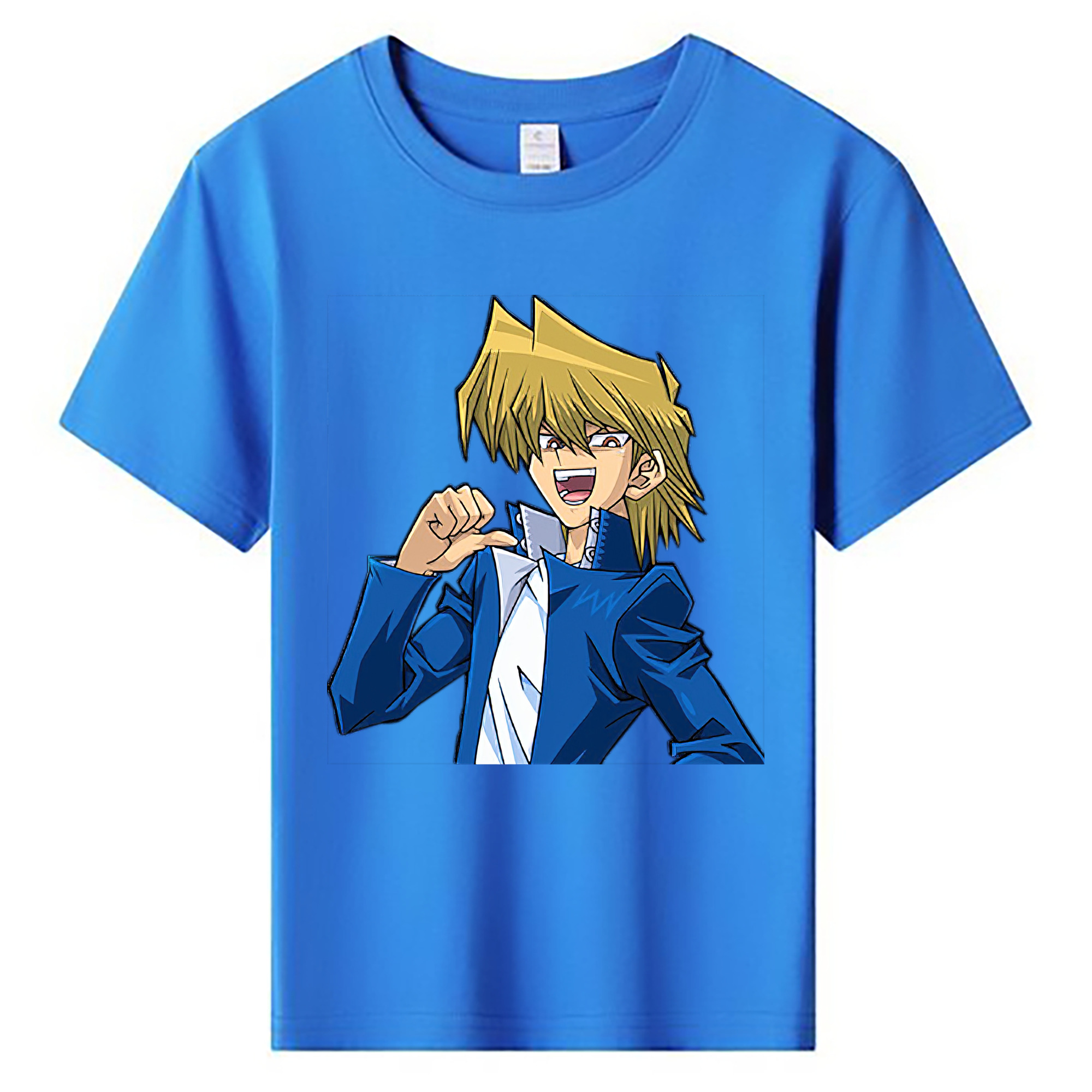 （画像用） 遊☆戯☆王 Yu-Gi-Oh! 綿100％キッズTシャツ（フロントプリント）